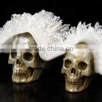 Western New Design Crystal Skull Model for Sale photo-3