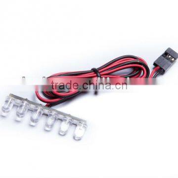RC car LED light in RC car models