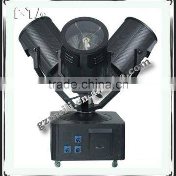 outdoor three heads sky searchlight