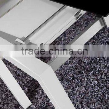 2016 Simple Modern Stainless Steel Black Expandable Dining Table photo-4