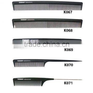 Professional salon use plastic barber comb