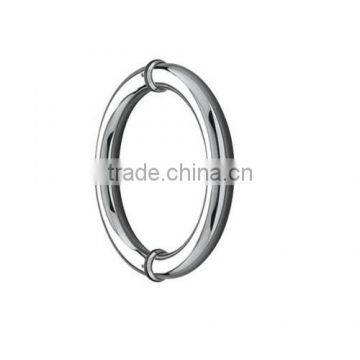 Hot-sale Push-Pull stainless steel door handle for tempered glass shower door