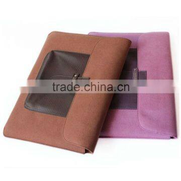 High impact resistance leather laptop cover case for Macbook Pro