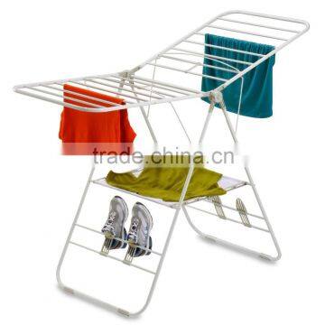 Heavy Duty Gullwing Cloth Drying Rack for Home Storage