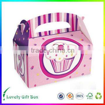 Natural Luxury Decorative foldable cardboard gift box