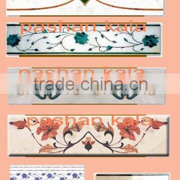 Marble Inlay Border And Tile