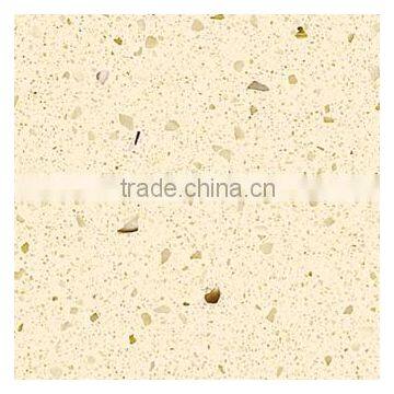 Italian beige quartz stone artificial stone for bathroom countertop