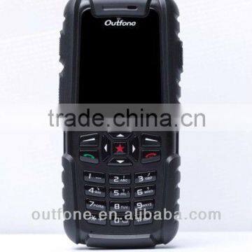 2013 professional multi function rugged mobile phone with Water Dust-proof IP67 GPS Walkie-Talkie