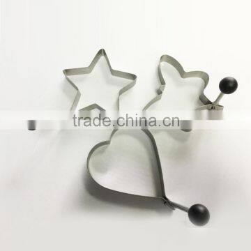 Customized baking mould egg cook shamrock shape