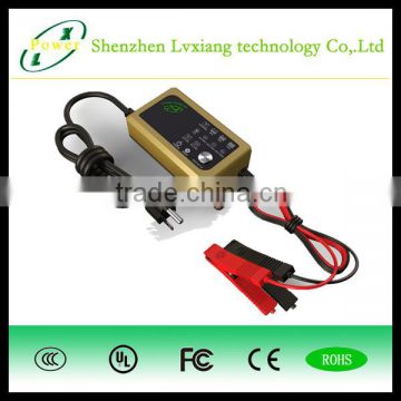 ShenZhen LvXiang 6V 12V 2A 4A 6A Very Popular portable Cost-effective lead acid battery charger