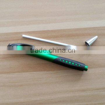 High Demand Export Products Black Clip and Grip, Chromed Neb Simple and Cheap Plastic Pen photo-4