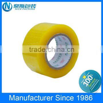 Customized size yellow Bopp Colored Tape with high quality