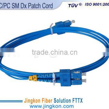 blue singlemode DX SC/PC Fiber Optical Patch cord