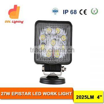 27S car work light 27w c-r-e-e led work light flood car for cars boats worklight for bus offroad