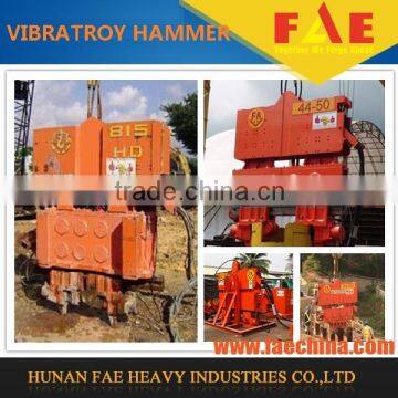 China manufacturer hydraulic vibratory pile hammer