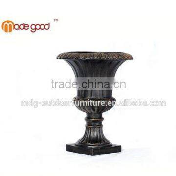 Glazed Cup Shaped Ceramic Flowerpot