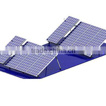 Color Steel Tile Roof PV Bracket (Adjustable Angle)