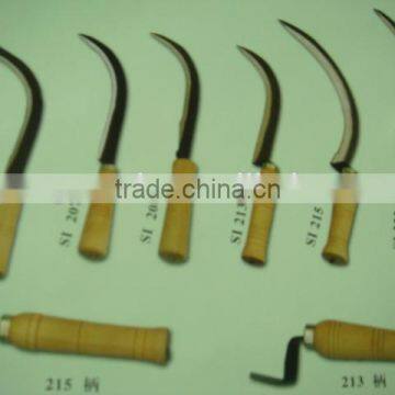King Kong and Stainless Steel Head Sickle With Wooden Handle photo-5