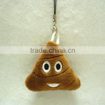 Fashion Stuffed Plush Soft Toy Key Chains Mini Emoji Keychain photo-2