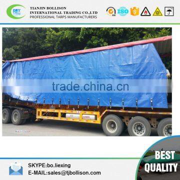 1000D*1000D 30*30 900GSM PVC Truck Side Curtain, 100%Polyester 900g PVC Tarpaulin For Truck Side Curtain photo-2