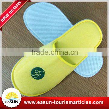 Great promotion Custom washable disposable waffle hotel slippers