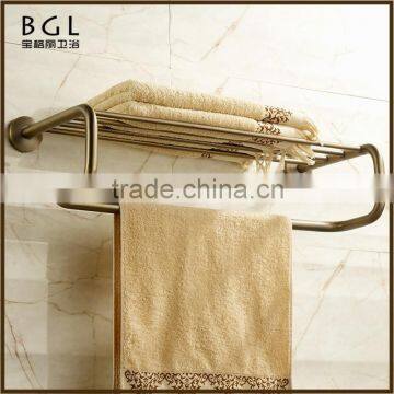 20020-b Best Selling Hot Bathroom Products Zinc Alloy Bronze Bathroom Accessory Towel Shelf photo-2