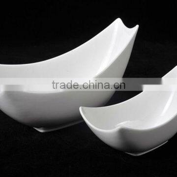 Santai new design eco-friendly unique porcelain salad bowl