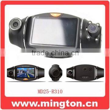 R310 Dual lens car camera recorder 2.7" lcd