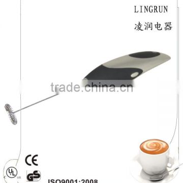 Battery milk frother