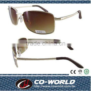 Cheap cool fashion sunglasses brown gold chop