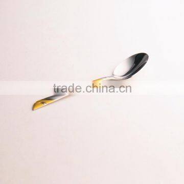 Stainless Steel Cutlery With Golden Plated