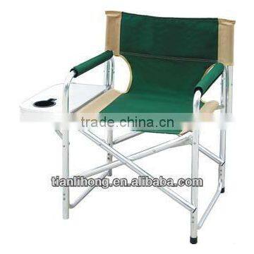 Folding ligthweight aluminum director chair