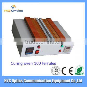 fiber optic patch cord production facilities horizontal type100 ferrules Curing oven