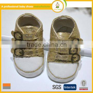 2015 new style of sheepskin leather baby shoes