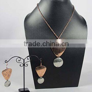 Jewelry Brass Necklace , Fashion Cufflink, Metal Bangles, Bracelts, Hi End Fashion Copper Jewelry - 055