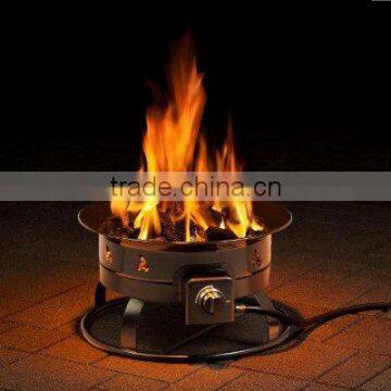 Popular outdoor steel barbecue gas fire pit