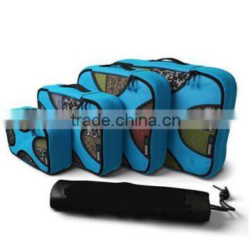 4 Set Packing Cubes - Travel Organizers with Laundry Bag travel accessory 4 Piece Lightweight Packing Cubes Set
