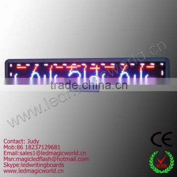 12V Sucker car LED Sign message scrolling light display