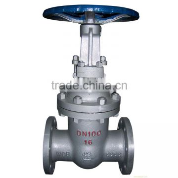 China popular din 3352 gate valves a216 wcb manually