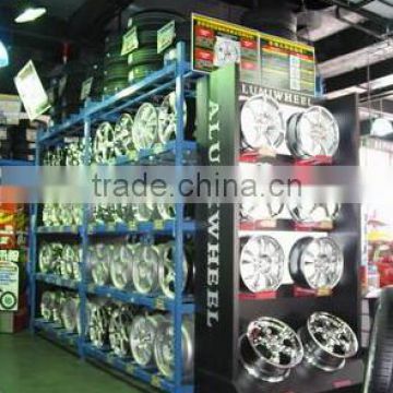 Customized Wheel/Tire Display Rack Stand