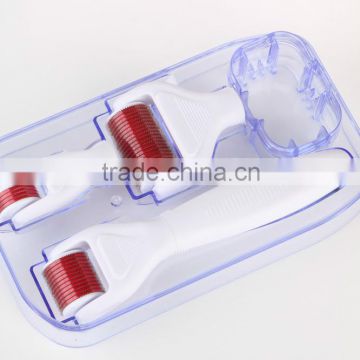 2015 CE 4 in 1 micro derma roller/face derma roller/body roller stainless steel derma roller