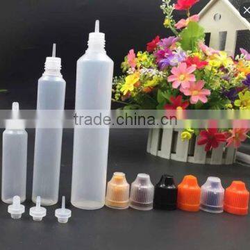 unicorn pe bottles 10ml 15ml 30ml dropper bottles e juice plastic bottles with short neck tip