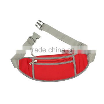 Low moq customizd fanny pack durable runner sport waist bag