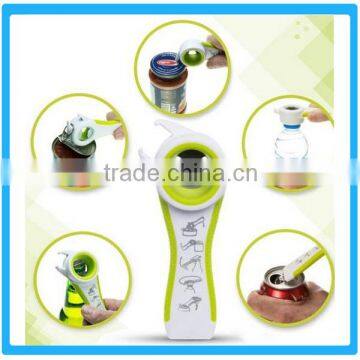 5-in-1 Bottle Opener New Promotional Can&Jar Opener Multi Opener Hot in Alibaba