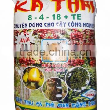 Ka Thai (8 - 4 - 18 + TE): Specialized NPK Compound Fertilizer For Industrial Crop