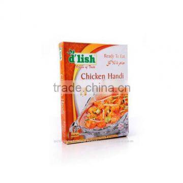 Instant Chicken Curry Pack Fast Food