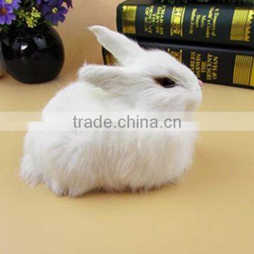 handmade fake fur mold plush lucky miniature animal