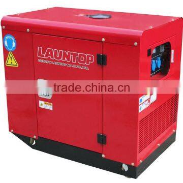 Red color for silent type 10kva gasoline generator power by V-twin diesel engine