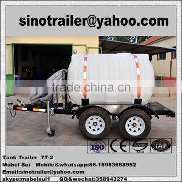 Plastic Water Tank Trailer With Wheels photo-4