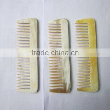 Made in Vietnam buffalo horn comb with high quality, hair combs